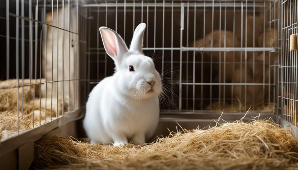 Pet rabbit care