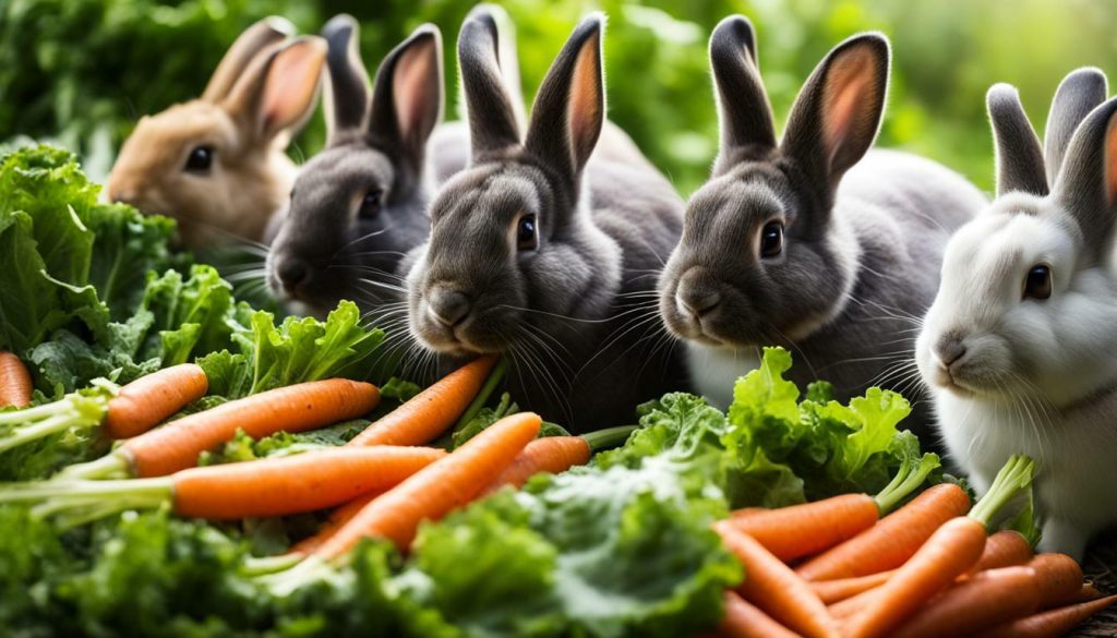 leafy greens for rabbits
