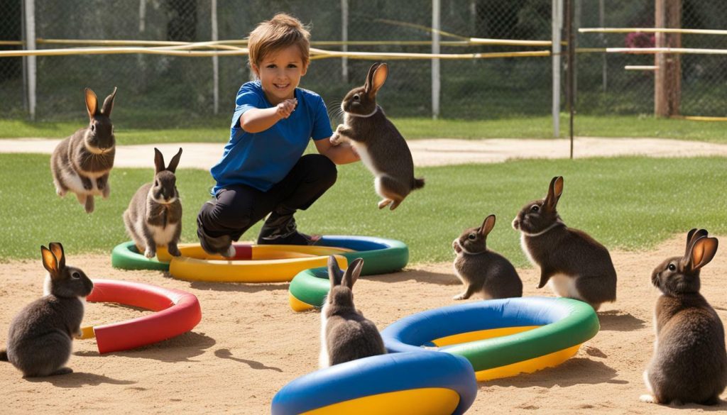 training rabbits